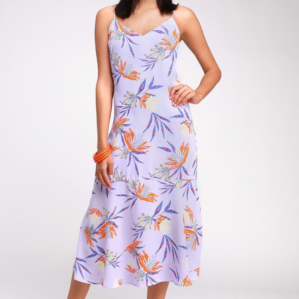 ✨SALE✨ Lilac / lavender long floral dress